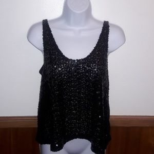 Decree Sexy Sequin Top sz Medium